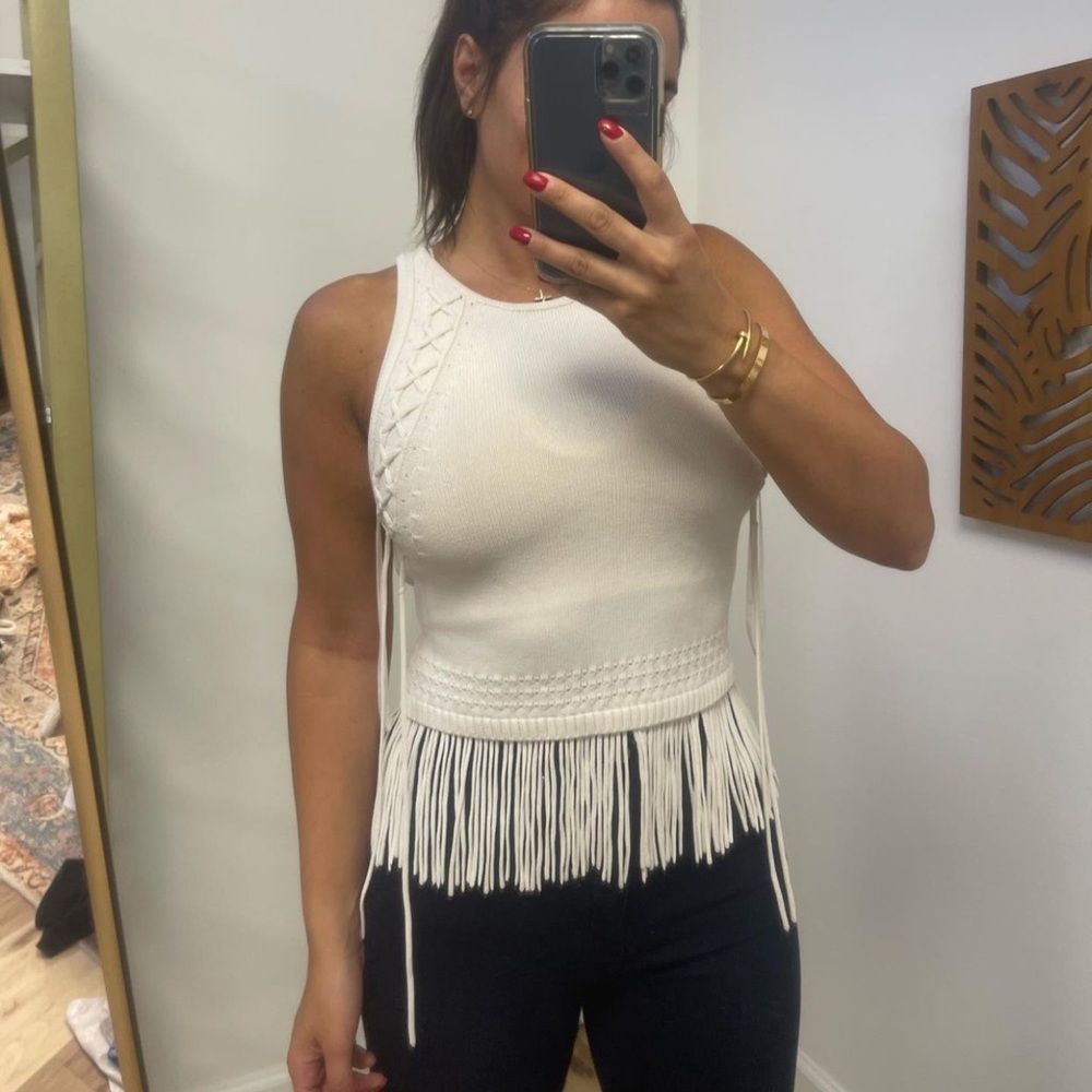 Ronny Kobo fringe shirt